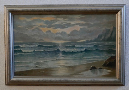 Seascape in natural light.